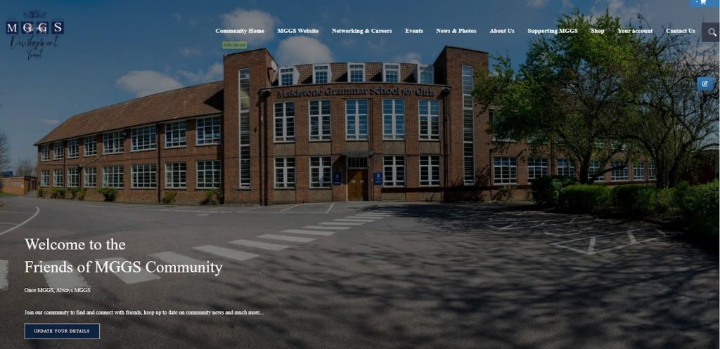 Brand New Website for Former Students
