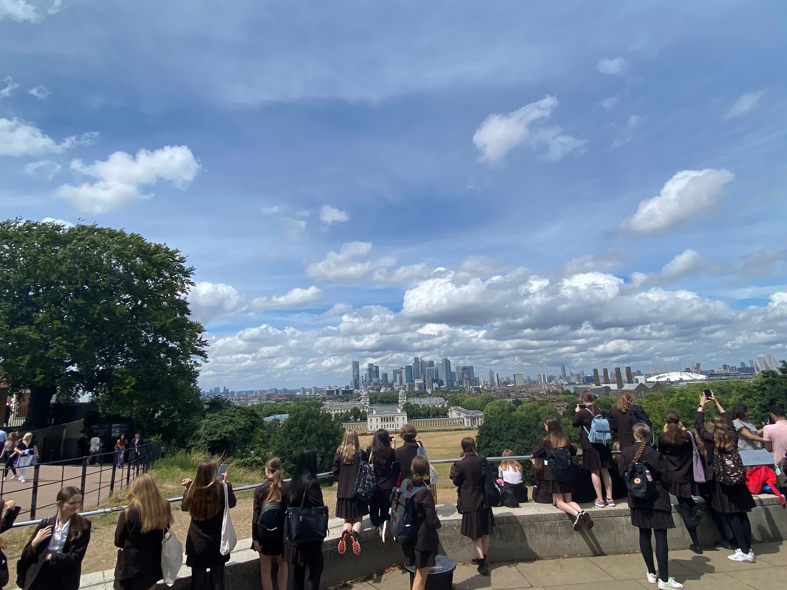 Geography in Greenwich for Year 9 Trip