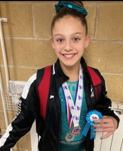 MGGS Gymnastic Izzie heads for the top