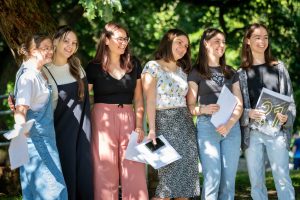 MGGS Sixth Form Girls_alevel_results_day