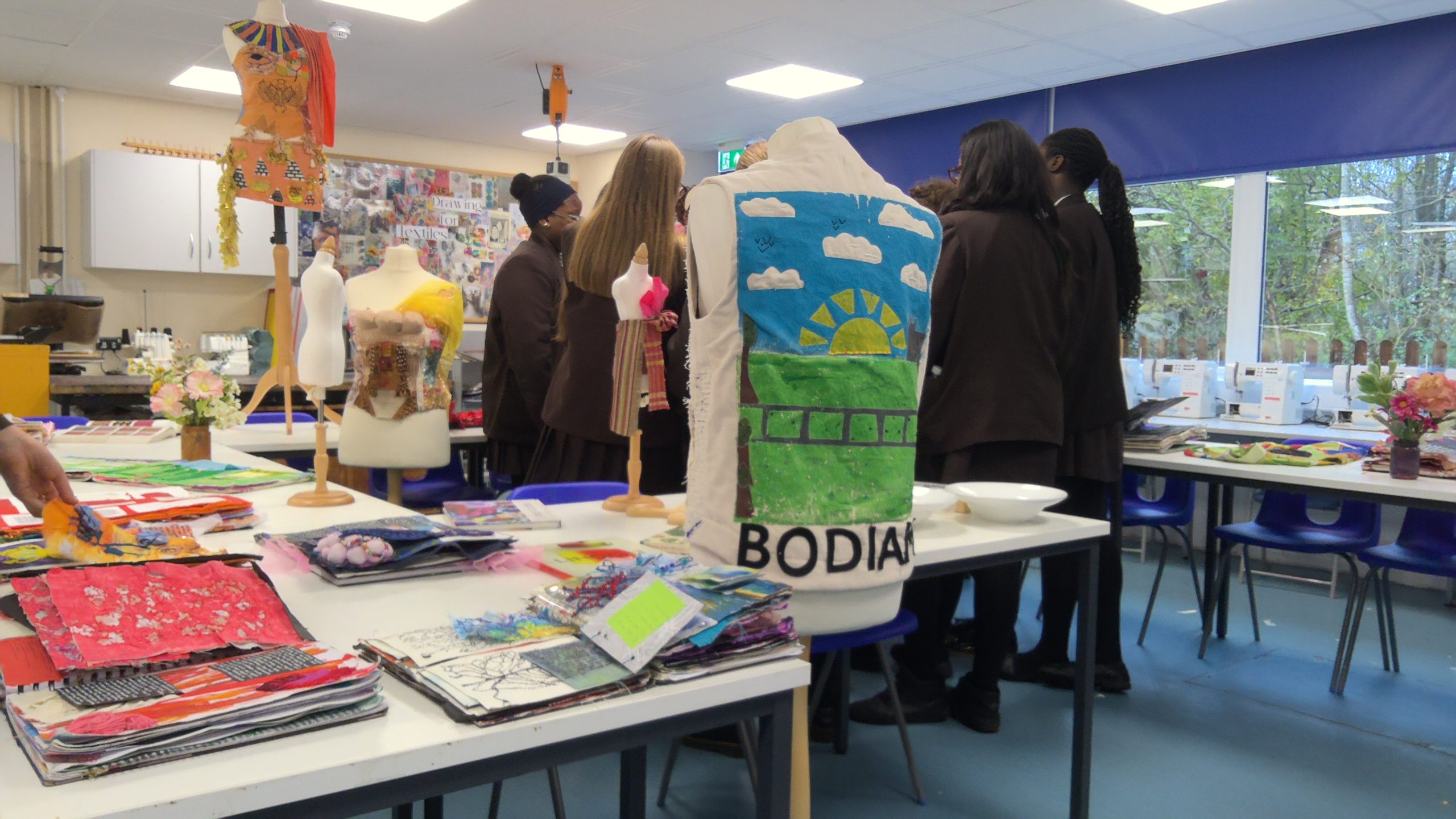 MGGS Year 8 & 9 students Textiles