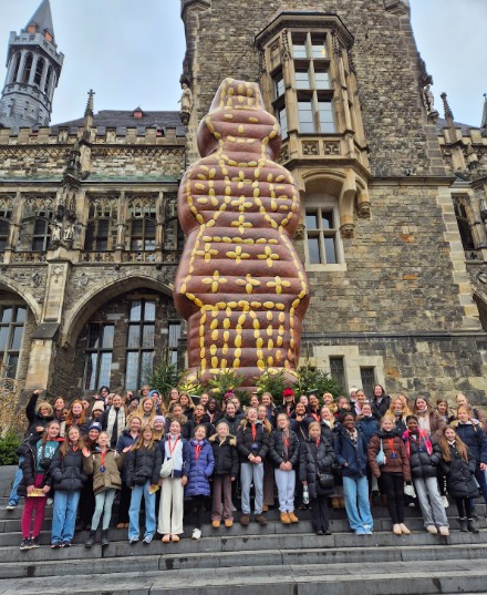 MGGS students Aachen trip