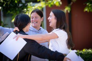 MGGS_Alevel results day