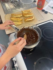 MGGS_Students_Make_Delicious_Chocolate_Eclairs