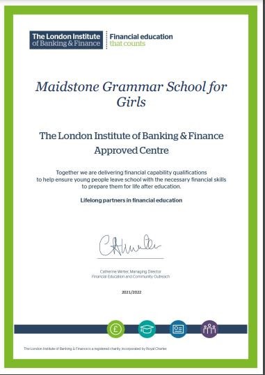 The London Institute of Banking & Finance @MGGS