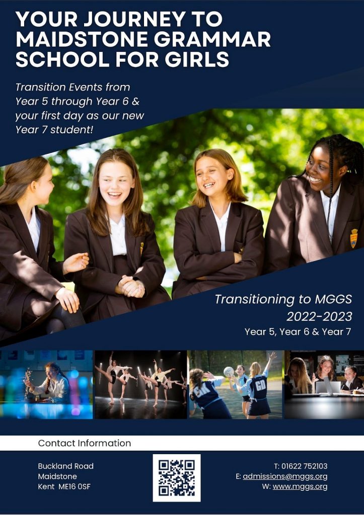 Your Journey to MGGS including Year 5 Taster Lessons … book now